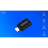 Savio AK-80 Video Cable Adapter 0m USB Type-A USB Type-C Black