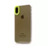 Phone case Devia Yonger Series for iPhone XS / X (5.8 inch) — yellow