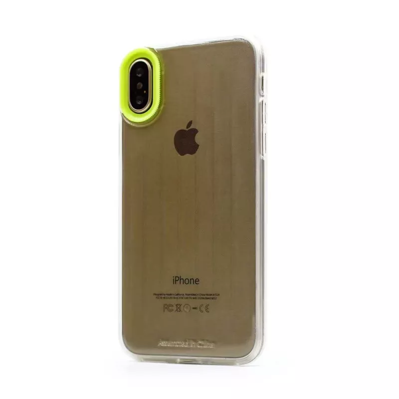 Phone case Devia Yonger Series for iPhone XS / X (5.8 inch) — yellow