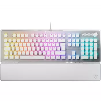 Turtle Beach Vulcan II keyboard Gaming USB German White