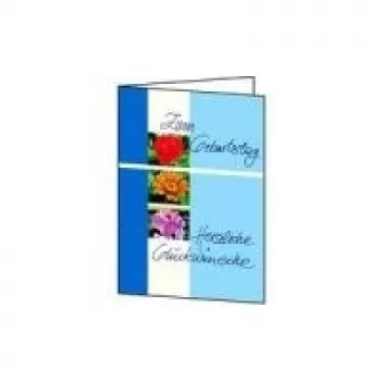 Standard greeting card Sigel DS610 Birthday 10 pc(s)
