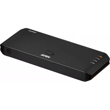 HDMI 4‑Port Switch ATEN VS4841 — True 4K input switching, 4 sources, HDMI