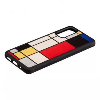 Phone case Man and Wood for Samsung Galaxy S20 — wood black