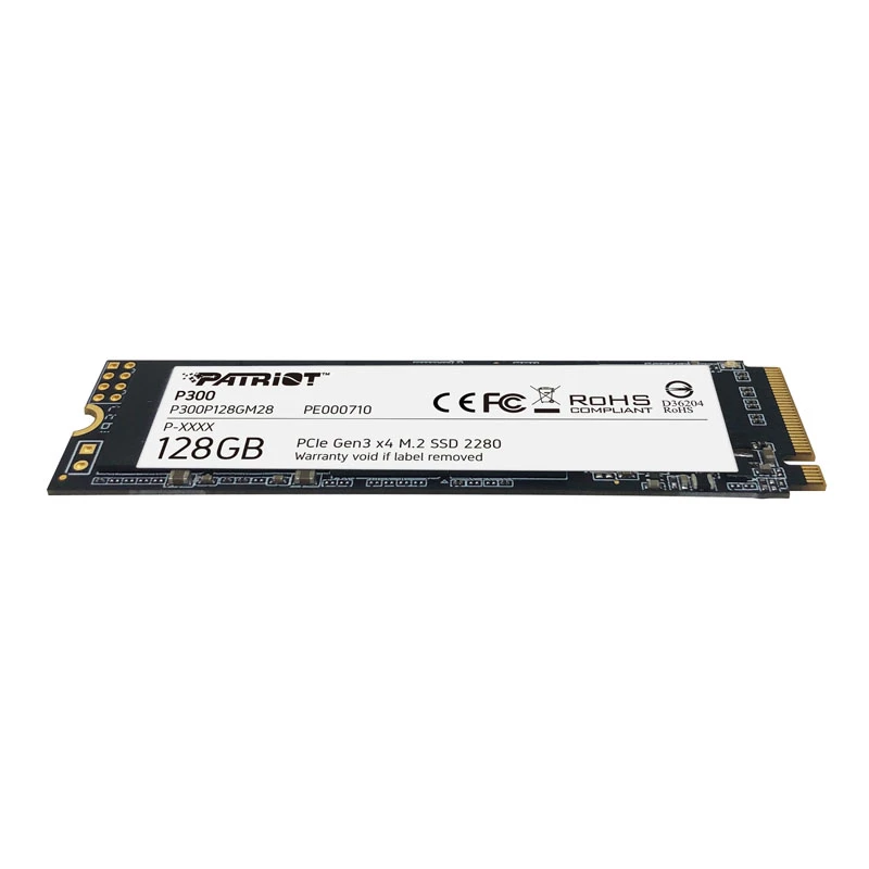 Patriot Memory P300P128GM28 Internal Solid State Drive M.2 128 GB PCI Express NVMe