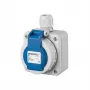 MENNEKES Elektrotechnik GmbH & Co. KG Wall Box Schuko 10863 16A2P+E 230V DWD Blue (10863)