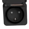 Smart Plug Denver PLO-108 Black Outdoor IP44 Wired Wireless