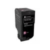 Toner Lexmark RETURN-TONER CARTRIDGE MAGENTA 74C2HM0 3000 pages