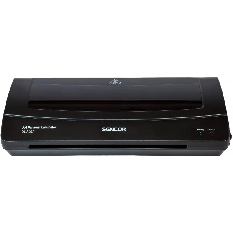 SENCOR SLA 201 A4 personal laminator, 2x75–2x125 µm pouches, hot/cold, twin-roller, 250 mm/min