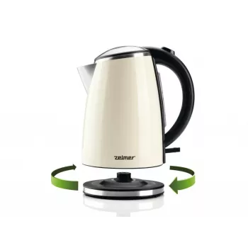 Electric kettle Zelmer 1.7L 2200W Stainless Steel