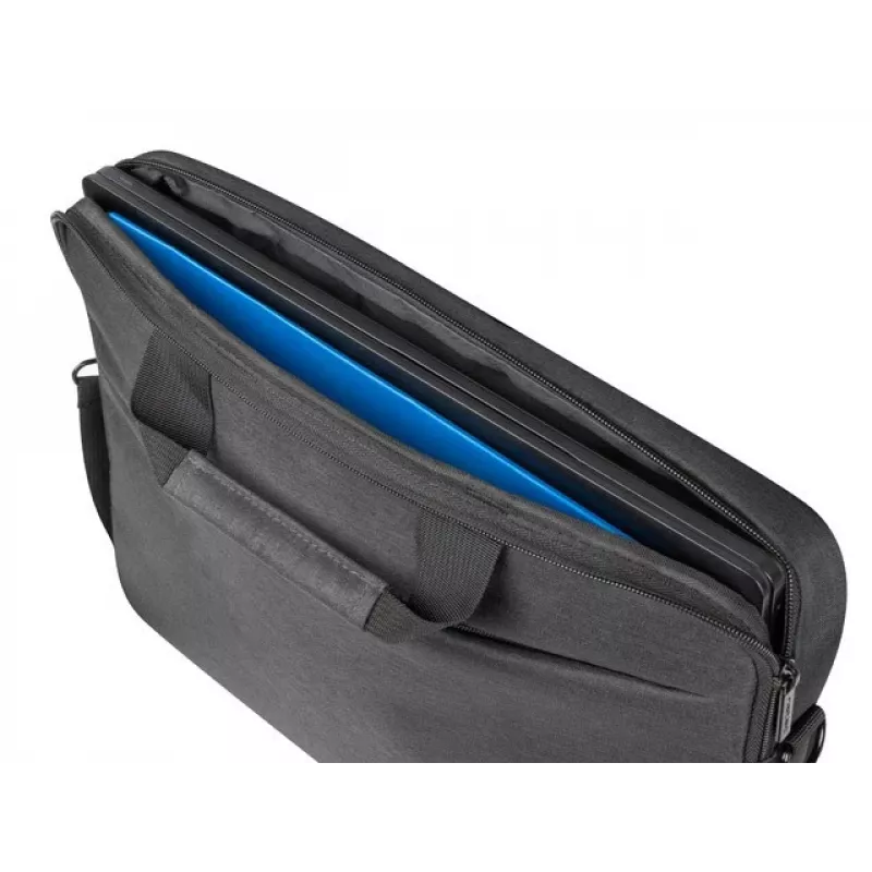 Briefcase NATEC Beira 39.6 cm (15.6 inch) — polyester, 1 main compartment, shoulder strap, black