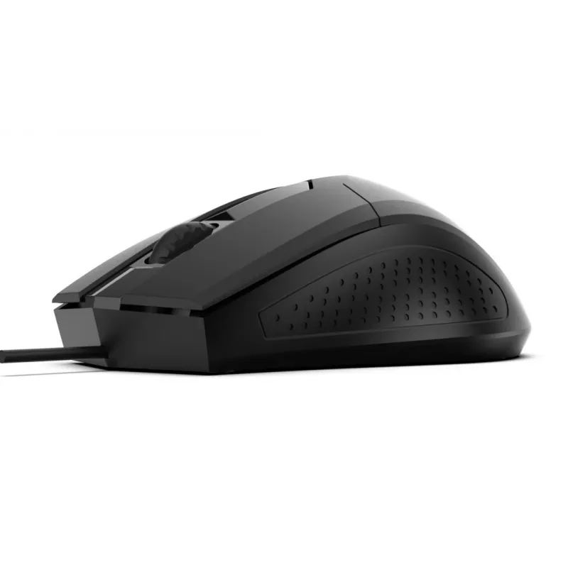 Focus USB Optical Mouse, 1200DPI 3 Buttons and Scroll Wheel, Sensitivity 125Hz, Cable 1.8m, Weight 66g