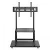 Trolley stand MANHATTAN 1-screen 37–100 inch Black VESA 200x200–800x600 Max 150 kg