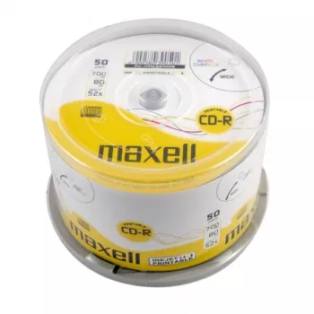 CD-R disc MAXELL 700 MB 52x 80 min 120 mm — pack of 50