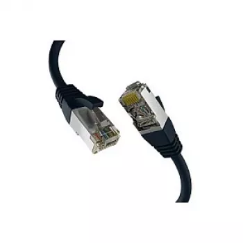 EFB-Elektronik CAT8.1 black 1m RJ45 Patch Cable S/FTP PIMF LSZH 2000MHZ 40GB Network Cable Manufacturer: EFB Elektronik (EC020200301)