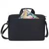 Messenger case Rivacase Biscayne 39.6 cm (15.6 inch) Black