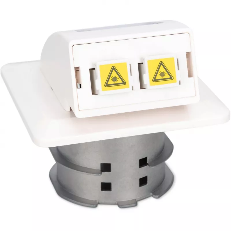 Digitus FTTH fiber optic flush-mounted wall outlet DN-93201 SC/LC adapter 86x30x86mm
