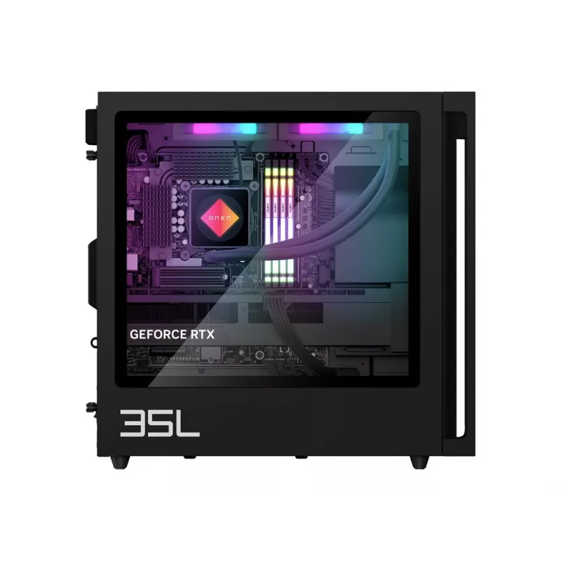 HP OMEN 35L Gaming Desktop GT16-0008ny AMD Ryzen 7 8700G 16GB 1TB RTX 4070 Super 12GB Black & Black Glass Bezel W11H