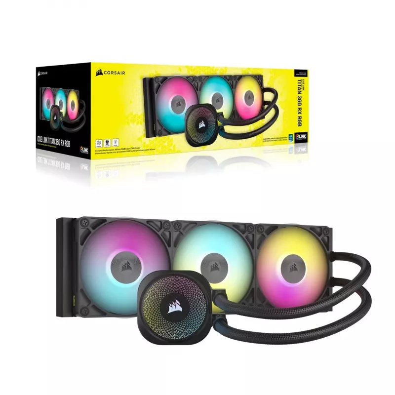 All-in-one liquid cooler Corsair iCUE LINK TITAN RX RGB