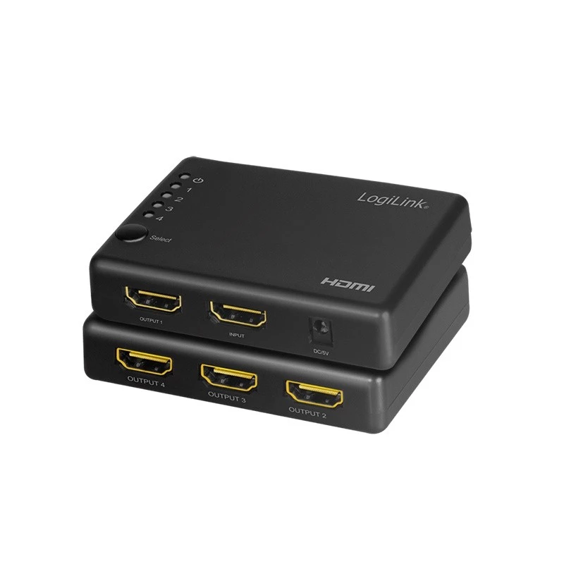 HDMI splitter 1x4-port ,4K/30Hz