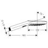 Hansgrohe Raindance Select E Hand shower 120 3jet 26520000