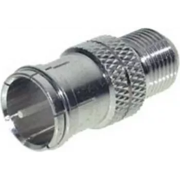 Coaxial adapter ShiverPeaks 85320-EC F-Quick Plug to F-Socket, maximum connectivity