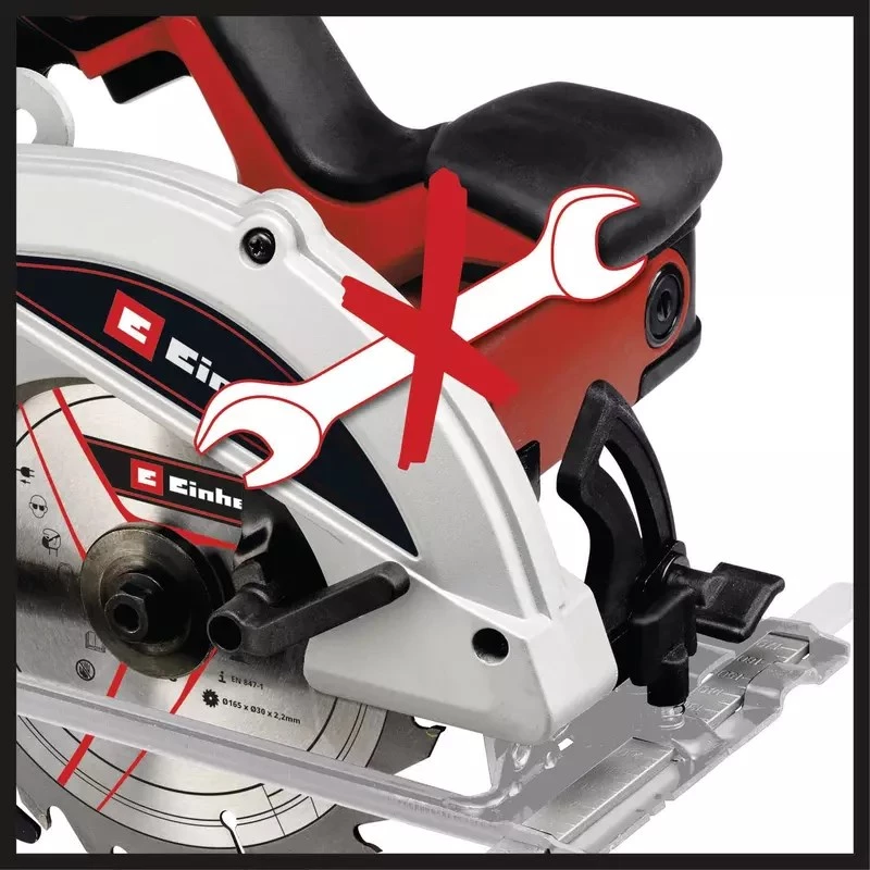 Saw Einhell TC-CS 1250 16.5 cm Black Red