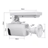 Surveillance Camera Solar Dummy Camera with LED Light SOL1800S CEE