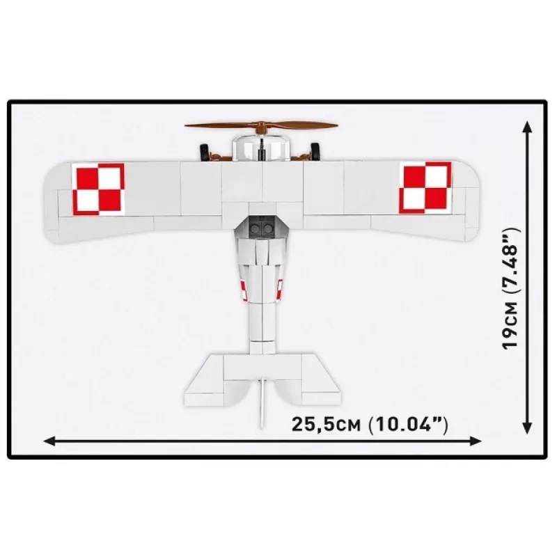Cobi Brick Set Nieuport 17 C.1 274 pieces model kit