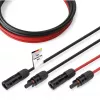 Cable Digitus DK-SCEC66-0100 6 mm² MC4 10 m Black Red