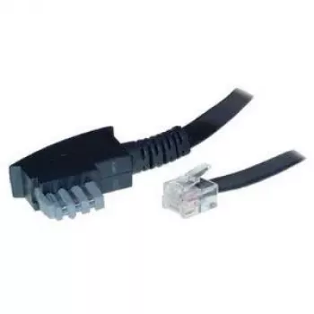 S/CONN 3m TAE-N - RJ12 Black Transparent ShiverPeaks