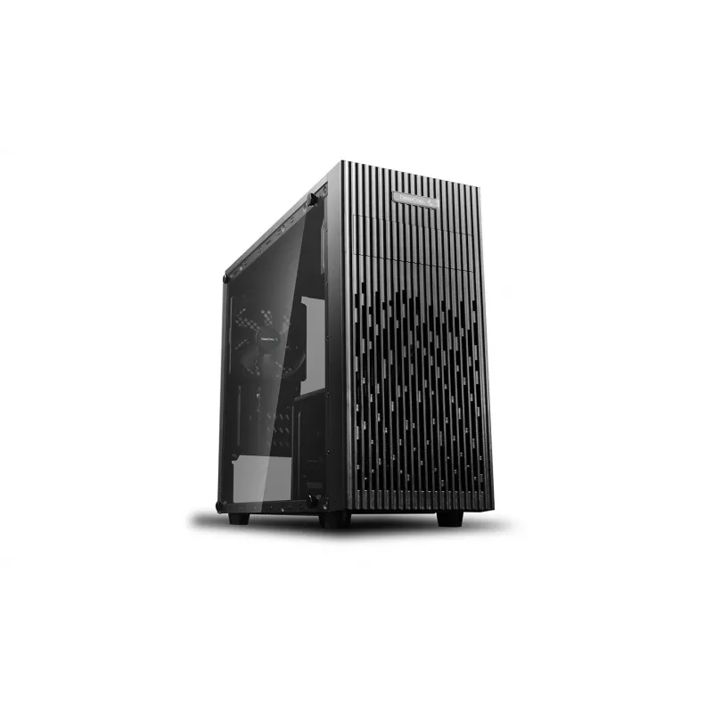 PC Case DeepCool Matrexx 30 Mini Tower — Micro ATX, Tempered Glass, 3x3.5 inch / 2x2.5 inch Bays, GPU up to 25 cm