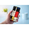 Phone case Man and Wood for Samsung Galaxy S20 — wood black