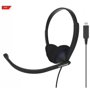 Koss CS200 USB Headset Wired headband Calls/Music USB Type-A Black