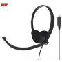 Koss CS200 USB Headset Wired headband Calls/Music USB Type-A Black