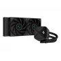 All-in-one liquid cooler DeepCool LS520S — 120 mm fans, 500–2250 RPM, black, supports LGA1700/AM5/TR4