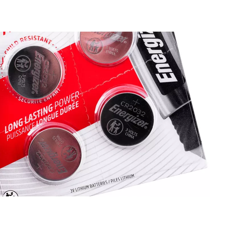 ENERGIZER BATTERY SPECIALIZED CR2032, 4 pieces, 3V, ECO