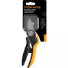 Pruning Shears Fiskars Plus PowerLever Anvil Black Orange