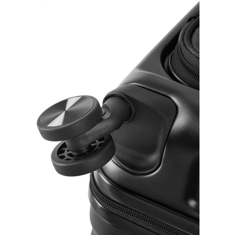 Cabin suitcase Rivacase 8180 Clark ECO – carry-on luggage, hard-shell, black