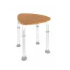 Wooden bath and shower stool