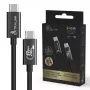 USB C to USB C cable Extralink CABESL05 — 2 m, USB 2.0, black