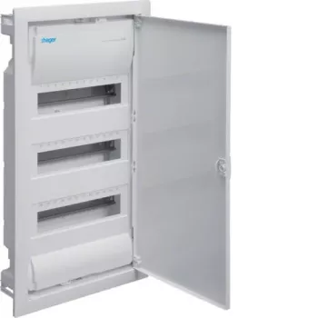 Hager VU36NE electrical enclosure IP30 Width 348 mm Depth 94.5 mm Height 630 mm