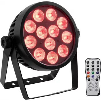 LED spot EUROLITE 4C-12 Silent Slim 12W RGBW – compact stage/ambient light