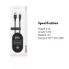 USB-A to Lightning Cable Orsen S9L 1 m 2.1A — black