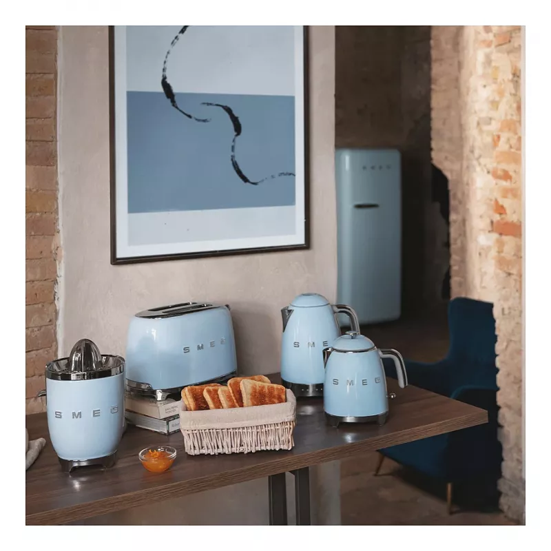SMEG Electric Kettle 50s Style KLF04PBEU, Pastel Blue