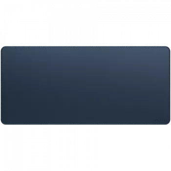 Satechi Desk Mat - vegan leather desk pad (blue)