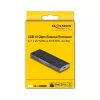 SSD enclosure DeLOCK External USB Type-C Combo Enclosure for M.2 NVMe PCIe or SATA SSD tool free