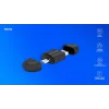 Wireless audio transmitter Savio TR-17 Bluetooth USB 10 m Black