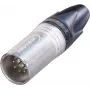Neutrik XLR-Connector Plug, straight Number of Poles: 7 Silver NC7MXX 1 pc(s) (NC7MXX)