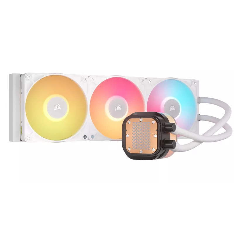 All-in-one liquid cooler Corsair iCUE LINK TITAN 360 RX LCD 12 cm White