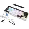 Sharkoon SKILLER SGK50 S3 Keyboard Gaming USB AZERTY French White